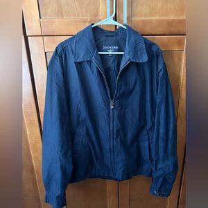 Dockers Dark Blue Zip-Up Jacket